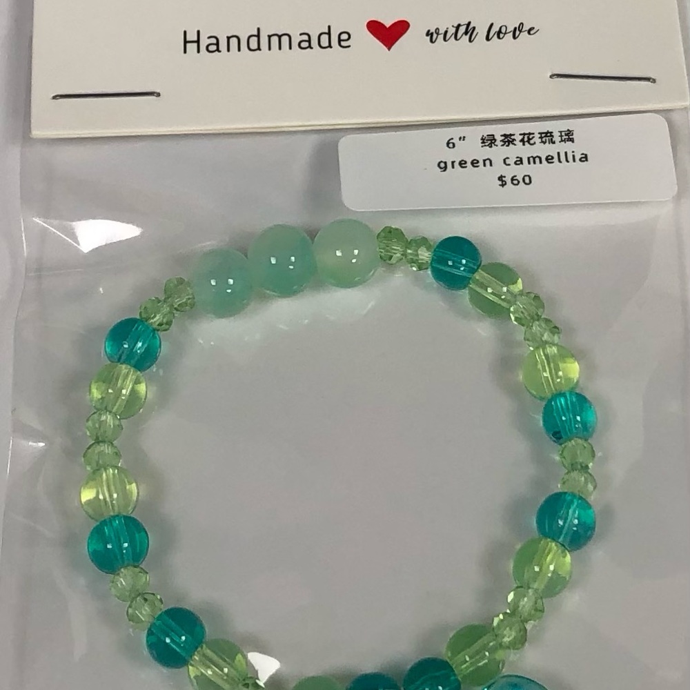 Glass bead bracelets